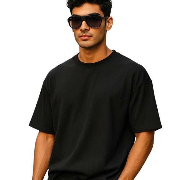 Relic Dark Gray Frame Gradient Black Lens Sunglasses w NEW Soft Leather Case - Picture 2 of 11